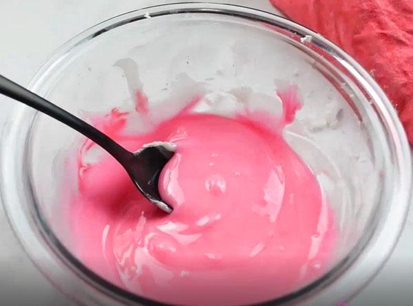 Valentine's Day Strawberry Banana Donuts - Step 5